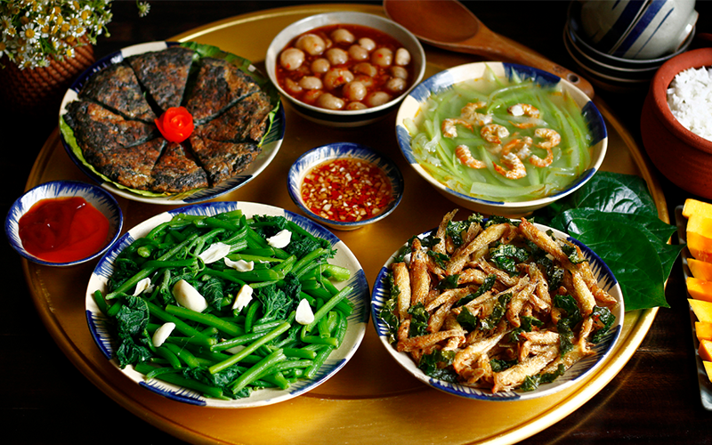 bữa cơm gia đình